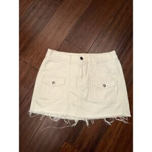 Aerie Cargo Micro Mini Skirt Small